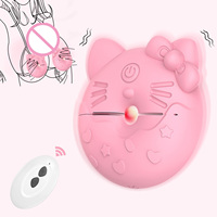 Katzenbrustwarzen-Vibrator mit kabelloser Fernbedienung, Brustmassagegerät, Sexspielzeug für Erwachsene
