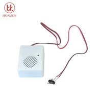 Module sonore portable personnalisable enregistrable avec haut-parleur, batterie 3xAA de 29 mm et prise en charge MP3/WAV pour jouets en peluche