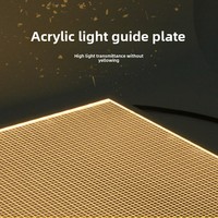 Plaque de guidage lumineux LED, marquage laser par points, plaque de diffusion acrylique lumineuse de forme spéciale, personnalisation de la rétroéclairage pour armoire à vin
