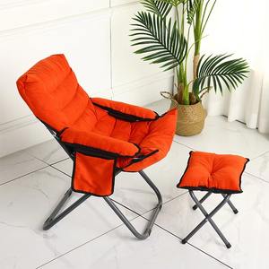 Fauteuil inclinable moderne en <span class=keywords><strong>tissu</strong></span> avec coussin et repose-pieds, idéal pour la maison, le bureau et le salon - Vente en gros du fabricant - Product Image 6