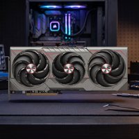 Nouvelle arrivée, carte graphique Sapphire RX 9070 XT GAMING 16 Go GDDR6 256 bits PCIe 5.0, refroidissement par ventilateur, 304 W, double DP/4K, pour ordinateur de bureau