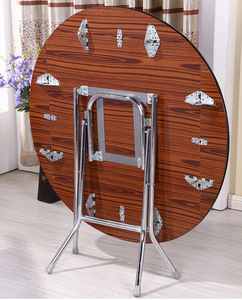 Iron Round Table Flip Plate <b>Spring</b> Cross <b>Hinge</b> with Multi-Angle Opening Easy Installation for Kitchen Living Room & Home Office - Product Image 1