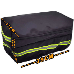 ฝาครอบแบตเตอรี่รถยนต์ Hb 39x17x13 ซม. กระเป๋าเก็บของทรงสี่เหลี่ยมกันน้ำกันฝุ่นสำหรับป้องกันยานพาหนะ - Product Image 1