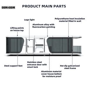 Solution de maison préfabriquée complète avec plomberie et câblage, prête à l'occupation. OEM pour les commandes en gros. - Product Image 3