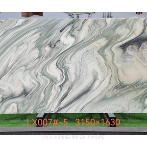 Mármol Verde <span class=keywords><strong>Cipollino</strong></span> Ondulado Natural, Losa de Mármol Verde Luana Claro, Encimera, Cubierta de Baño, Losas de Tamaños Personalizados - Product Image 2