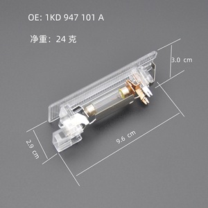 Luz de maletero 1KD947101 para Volkswagen Sagitar Golf Tiguan Touran Skoda, iluminación del compartimento de equipaje con cable - Product Image 4