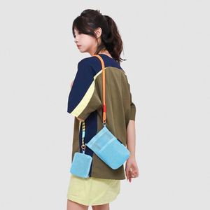 2026 <b>Summer</b> Fashionable Foldable Lightweight Mesh Zipper <b>Crossbody</b> <b>Bag</b> Super Popular for Outdoor Walking with Phone Storage - Product Image 6