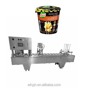 <span class=keywords><strong>Couvercle</strong></span> automatique d'aluminium plaçant la machine de cachetage de plateau de tasse de papier de nouille instantanée - Product Image 6