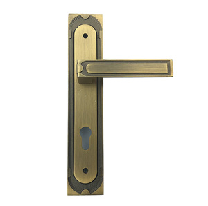 Kinh Tế Door <span class=keywords><strong>Lock</strong></span> <span class=keywords><strong>Set</strong></span>, Châu Phi Cổ Điển Cửa Tay Cầm Tấm, Giá Rẻ Giá <span class=keywords><strong>Lock</strong></span> <span class=keywords><strong>Set</strong></span> Mộng - Product Image 4