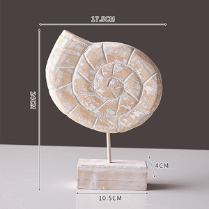 Decoración para el Hogar de Estilo Mediterráneo, Adornos de Estrella de Mar, Caballito de Mar y <span class=keywords><strong>Caracol</strong></span> Marino para Sala de Estar, Mueble para Vinos, Decoración de Restaurante con Temática Oceánica - Product Image 6