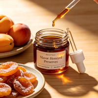 Additif aromatique concentré liquide OEM saveur fruits confits pour bonbons mous aux fruits et desserts confits