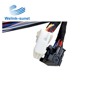 오리지널 TE 2322637-1 여성 단자 12핀 2.5mm 피치 와이어-투-보드 OEM 케이블 마운트 커넥터 자동차 배선 하네스 - Product Image 1