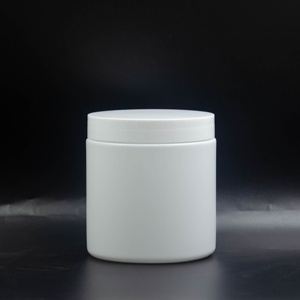 Hot bán 500ml <span class=keywords><strong>HDPE</strong></span> <span class=keywords><strong>container</strong></span> thực phẩm Trắng nhựa Jar chai với nắp cho protein bột <span class=keywords><strong>container</strong></span> đường lưu trữ - Product Image 1