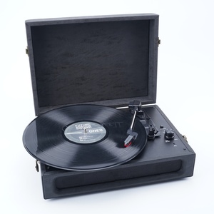 Venta al por mayor fonógrafo profesional caja de música gramófono tocadiscos con salida RCA y <span class=keywords><strong>Bluetooth</strong></span> - Product Image 2