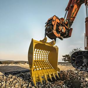 Lage Prijs Van Gloednieuwe Mini Graafmachine Emmer Aarde Digger Hydraulische Kantelbak Kantelbak Emmer - Product Image 5