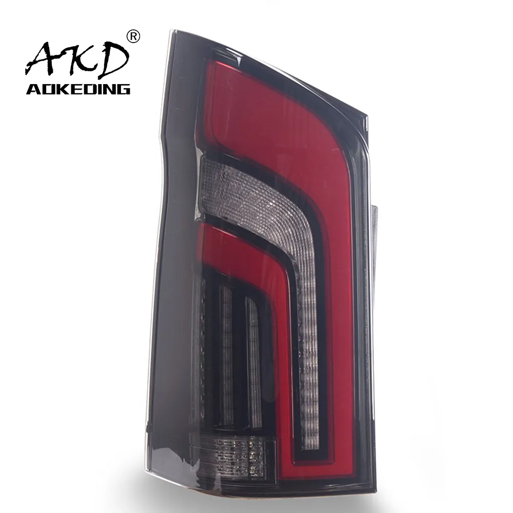 AKD Car Styling for Vito Tail Lights 2016-2020 New Vito LED Tail Lamp DRL Rear Lamp Dynamic Signal Animation ALL LED Accessories