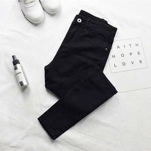 Nuovo stile blu nero grigio Denim da donna pantaloni a matita <span class=keywords><strong>Jeans</strong></span> da donna - Product Image 5