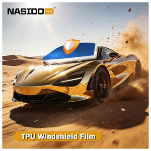 NASIDO TPU <span class=keywords><strong>Film</strong></span> pour pare-brise Résistance aux pierres concassées anti-rayures Forte usure pour <span class=keywords><strong>film</strong></span> pour vitres de voiture - Product Image 1