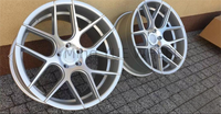 Jantes Mingyue à six branches décalées pour voitures particulières, compatibles E46, Séries 3 et 5, E49, E60, E63, 18 et 19 pouces, 9.0J, 10.0J, couleur argent