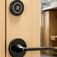 Cerradura de Puerta de Aluminio Multiusos Compatible con Cloud, Acero/Latón LF&HF, Gestión de Sistema/Funcionamiento Autónomo para Uso Residencial y Hotelero