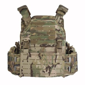 アメリカン特殊トレーニング屋外防水ハンティング500Dナイロンプレートキャリア戦術ベスト - Product Image 1