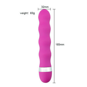 Grosir perempuan AV tongkat Vibrator Dildo pemijat tubuh mainan seks untuk wanita g-spot klitoris Stimulator Vibrator berulir untuk dewasa - Product Image 2