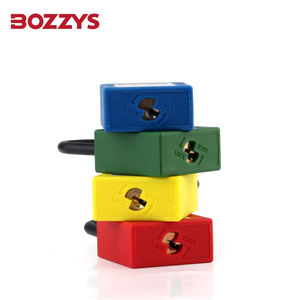 Verrouillage isolé en nylon personnalisé-<span class=keywords><strong>Cadenas</strong></span> de sécurité Tagout Isolation <span class=keywords><strong>Master</strong></span> Keyed avec codage laser pour l'utilisation de la porte dans les zones conductrices - Product Image 5