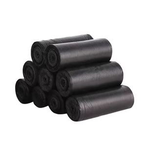 Bolsas de Basura Industriales Negras Resistentes a Desgarros, Bolsas de Plástico Desechables Grandes para Basura - Product Image 1