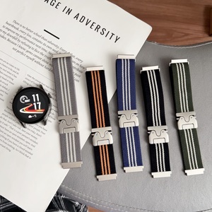 <span class=keywords><strong>Correa</strong></span> de Reloj de Nailon de 22 mm para Redmi Watch 5 <span class=keywords><strong>Lite</strong></span> Active Huami <span class=keywords><strong>Amazfit</strong></span> 2 3, <span class=keywords><strong>Correa</strong></span> de Repuesto - Product Image 1