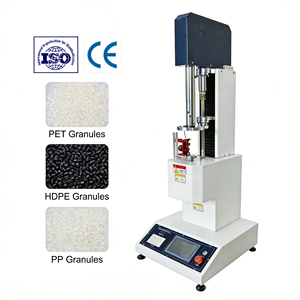 Probador de Índice de Flujo de Fusión de Polímeros con Pantalla Táctil de 7 Pulgadas, Probador Automático de Índice de Flujo de Fusión de Alta Precisión, Equipo de Prueba MFR MVR - Product Image 1