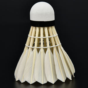 <span class=keywords><strong>Volant</strong></span> de <span class=keywords><strong>badminton</strong></span> Whizz en plumes d'oie blanches, durable et stable, très vendu - Product Image 3