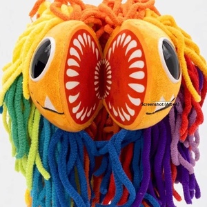 Nuevo Producto Transfronterizo: Peluche Yarnaby Bobby Colorido, Muñeco León de 10 Pulgadas con Relleno de Algodón PP para Gamers y Cosplay - Product Image 4