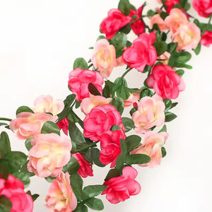 Guirnaldas de Flores Artificiales al por Mayor para Decoración de Bodas, Fondo de Pared para Bodas, Decoración del Hogar - Product Image 2