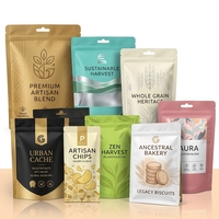 Sachets en plastique à fermeture éclair, personnalisables avec logo, pour produits de boulangerie, fruits secs et bonbons – Vente en gros usine