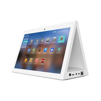 Nouvelle tablette Android double écran populaire 2025 pour affichage publicitaire et commandes de commentaires clients en entreprise, moniteur numérique 10,1 pouces