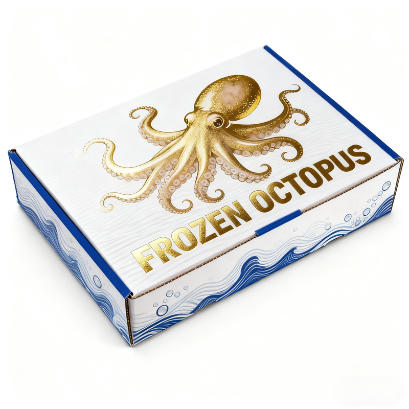 Wholesale Custom Frozen Seafood Box Packaging
