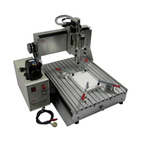 Routeur CNC 3040 6040 1.5KW 2.2KW 4 axes pour le perçage et le fraisage, machine de découpe et de gravure CNC 6090 pour le bois, l'aluminium, le cuivre et le métal