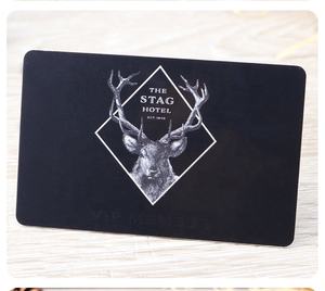 Impression personnalisée Nom double face ID d'adhésion Cartes VIP en PVC plastique Carte de visite en plastique PVC - Product Image 4