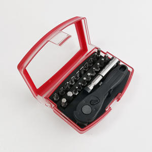 Lixin Tools 22-Piece <b>Screwdriver</b> <b>Bit</b> <b>Set</b> 1/4 In Metric Chromium Vanadium Steel Home Use Tool Kit - Product Image 1