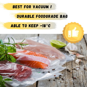 Bolsa de almacenamiento de congelador de alimentos en relieve transparente <span class=keywords><strong>Bolsas</strong></span> de sellado al vacío 40x60 <span class=keywords><strong>Bolsas</strong></span> de alimentos procesados al vacío - Product Image 4