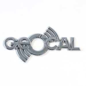 Car Logo Sticker <strong>Chrome</strong> Silver Round Badge Front Grill Hood Wholesale Outdoor Decoration 3D ABS Car Stickers - Product Image 3