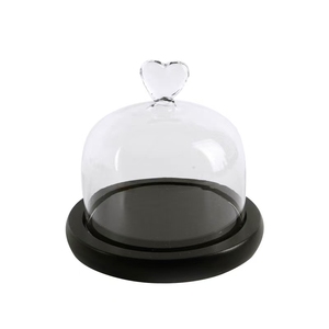 Atacado: Lembrancinhas de Casamento em Cúpula de Vidro Soprado com Luzes LED, Suporte de Madeira e Decoração de Flores e Rosas - Novidade para o Ano Novo - Product Image 6