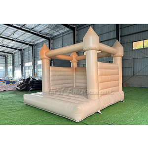 Castillos Inflables <span class=keywords><strong>de</strong></span> PVC <span class=keywords><strong>de</strong></span> Alta Calidad, Color Beige <span class=keywords><strong>Arena</strong></span>, <span class=keywords><strong>de</strong></span> 13x13 pies, con Soplador <span class=keywords><strong>de</strong></span> Aire - Product Image 1