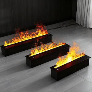 <span class=keywords><strong>Chimenea</strong></span> Eléctrica <span class=keywords><strong>Decorativa</strong></span> Inteligente con <span class=keywords><strong>Vapor</strong></span> <span class=keywords><strong>de</strong></span> <span class=keywords><strong>Agua</strong></span>, Llamas Multicolores, Efecto <span class=keywords><strong>de</strong></span> Llama LED 3D, para Sala <span class=keywords><strong>de</strong></span> Estar - Product Image 4