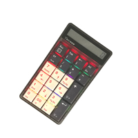Calculatrice Tecsee avec clavier numérique à dix chiffres, triple mode, conversion de devises