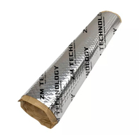 Tapis insonorisant en butyl Zeming SD846 2,2 mm avec feuille d'argent autocollante pour isolation phonique des haut-parleurs de voiture, camion, SUV, fourgonnette, camping-car