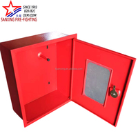 Armoire anti-incendie Sanxing Classe A & B en acier au carbone 600x700x250mm personnalisable
