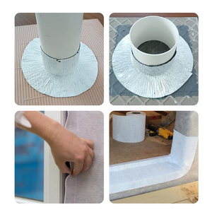 ANTI 360 ° Cinta intermitente impermeable flexible para sellos Tubos de <span class=keywords><strong>PVC</strong></span> Marcos de ventanas y juntas de equipos al aire libre - Product Image 4