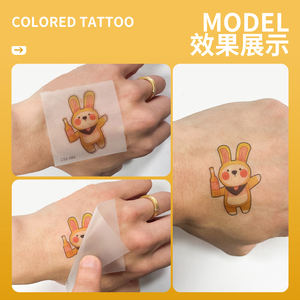 Peel and Stick <span class=keywords><strong>Tatouage</strong></span> temporaire sans eau Aucun transfert nécessaire Résistant à la transpiration Imperméable 3-7 jours <span class=keywords><strong>Faux</strong></span> <span class=keywords><strong>tatouage</strong></span> non toxique - Product Image 5