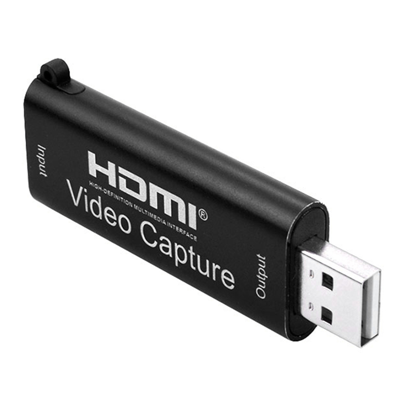 4K USB-карта для захвата видео, USB 2,0, записывающее устройство, записывающее устройство для PS4, игр, DVD, видеокамеры, HD-камера, записывающая прямая трансляция